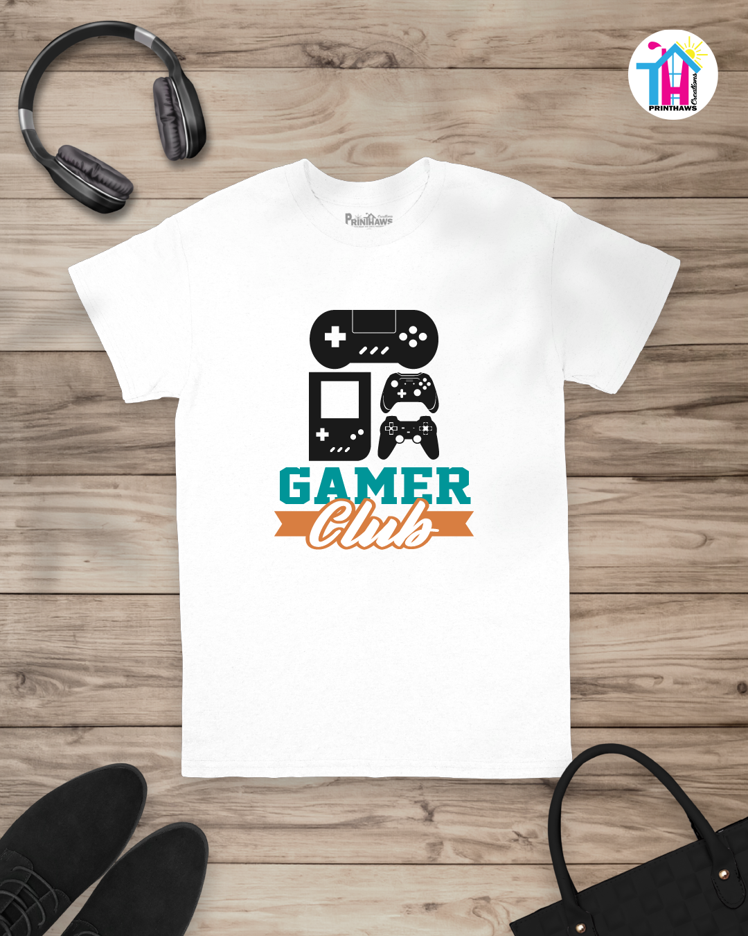 Gamer Club - Jeri Kid Gamer T-Shirt By Printhaws Creations
