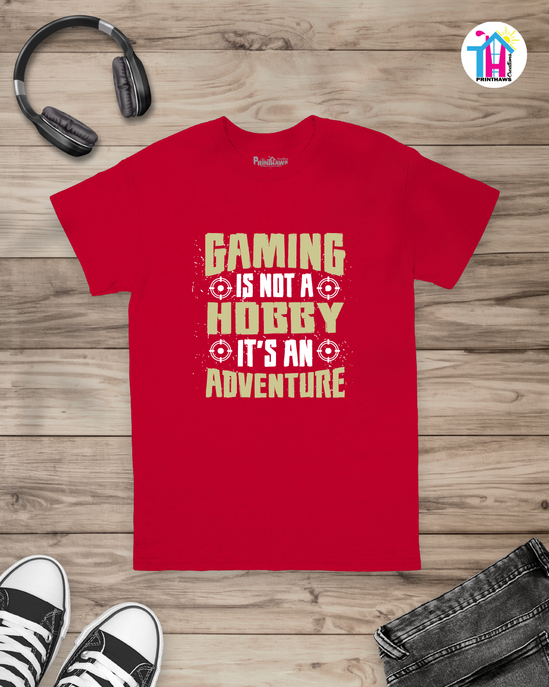 Gaming Is Not A Hobby - Jino Pro Gamer T-Shirt By Printhaws Creations