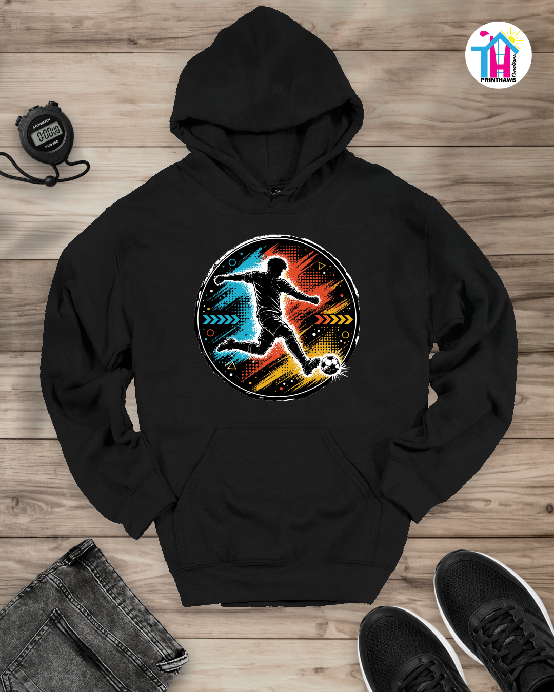 Soccer Strike - Sports Hoodie By Printhaws Creations