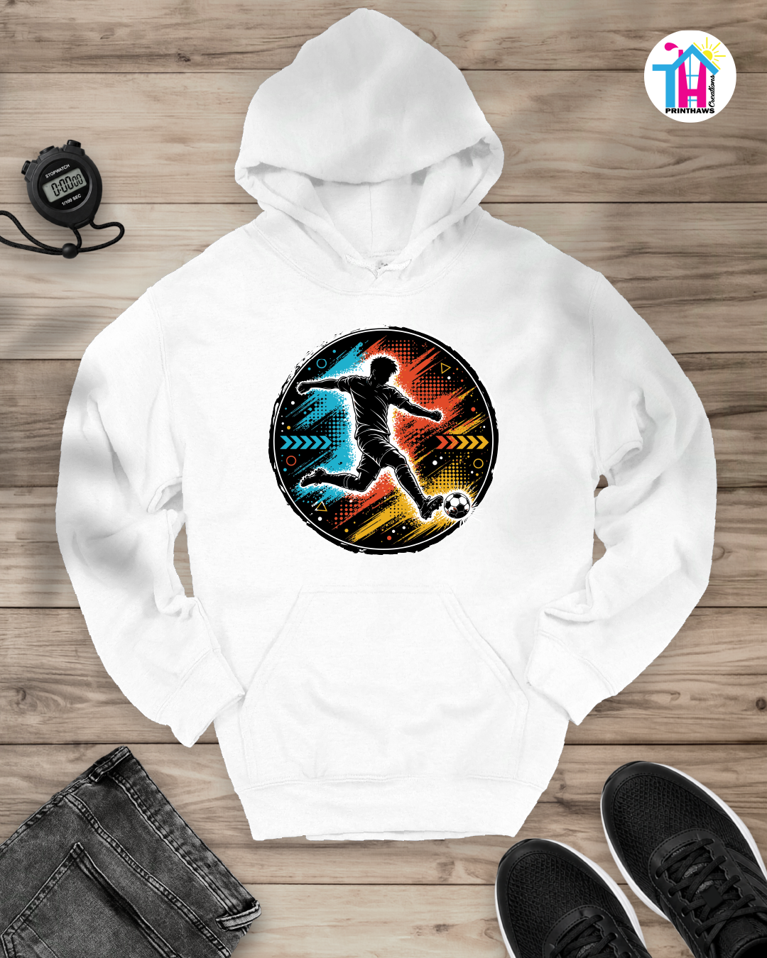 Soccer Strike - Sports Hoodie By Printhaws Creations