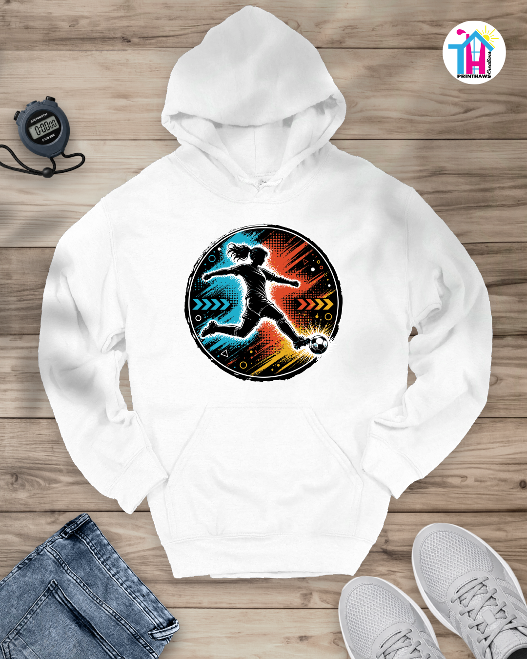 Soccer Strike - Sports Hoodie By Printhaws Creations