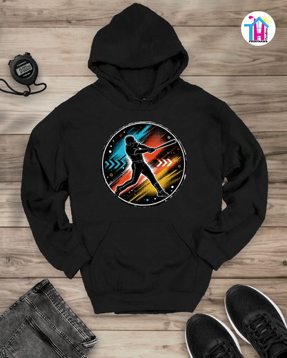 Baseball Momentum - Sports Hoodie By Printhaws Creations