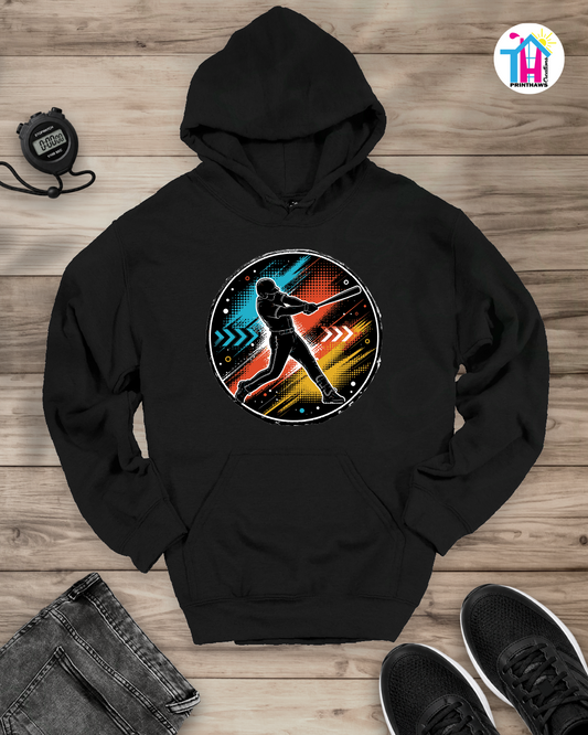 Baseball Momentum - Sports Hoodie By Printhaws Creations