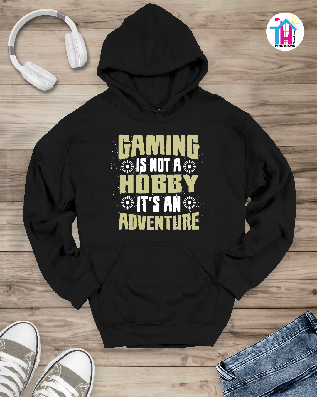 Gaming Is Not A Hobby - Jino Pro Gamer Hoodie By Printhaws Creations