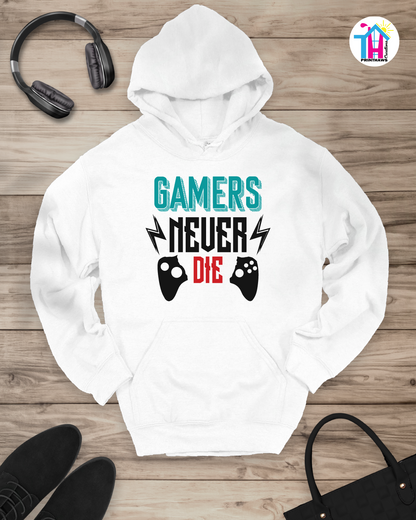 Gamers Never - Jeri Kid Gamer Hoodie By Printhaws Creations