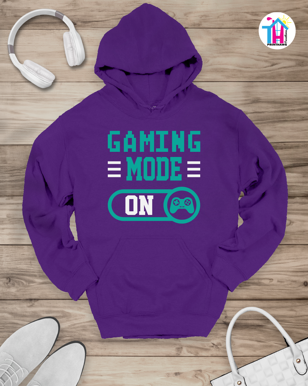 Gaming Mode On - Jeri Kid Gamer Hoodie By Printhaws Creations