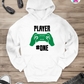 Player 1 - Jino Pro Gamer Hoodie By Printhaws Creations