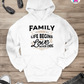Where Life Begins - Family Hoodie By Printhaws Creations
