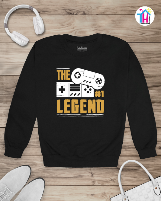The Legend - Jeri Kid Gamer Long Sleeve By Printhaws Creations