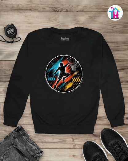 Basketball Elevation - Sports Long Sleeve By Printhaws Creations