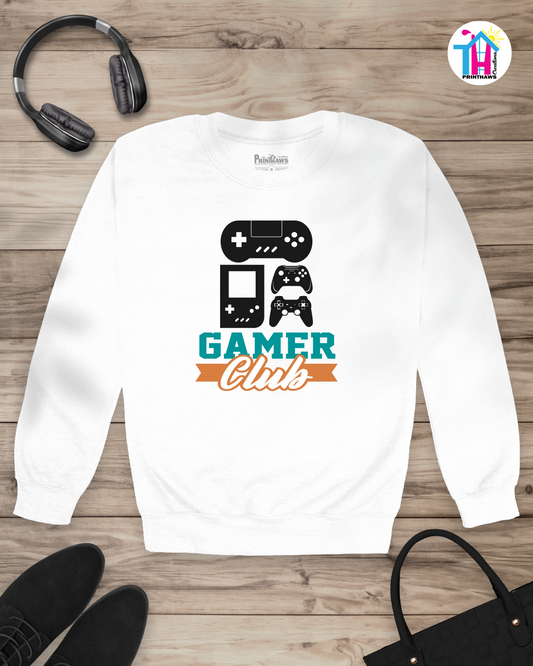 Gamer Club - Jeri Kid Gamer Long Sleeve By Printhaws Creations
