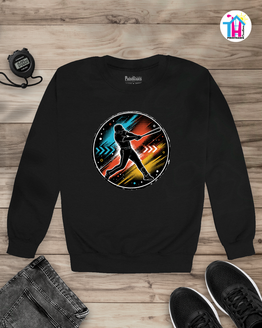 Baseball Momentum - Sports Long Sleeve By Printhaws Creations