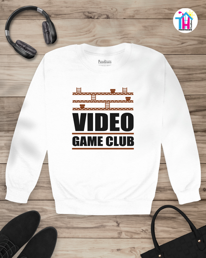 Video Game Club - Jeri Kid Gamer Long Sleeve By Printhaws Creations