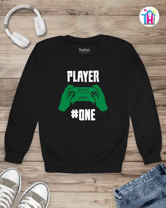 Player 1 - Jino Pro Gamer Long Sleeve By Printhaws Creations