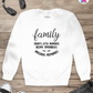 Today's Little Moments- Family Long Sleeve By Printhaws Creations