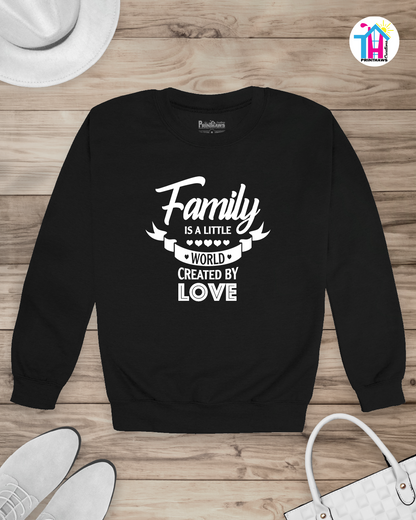 A Little World - Family Long Sleeve By Printhaws Creations
