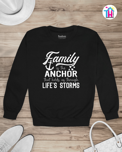 The Anchor - Family Long Sleeve By Printhaws Creations