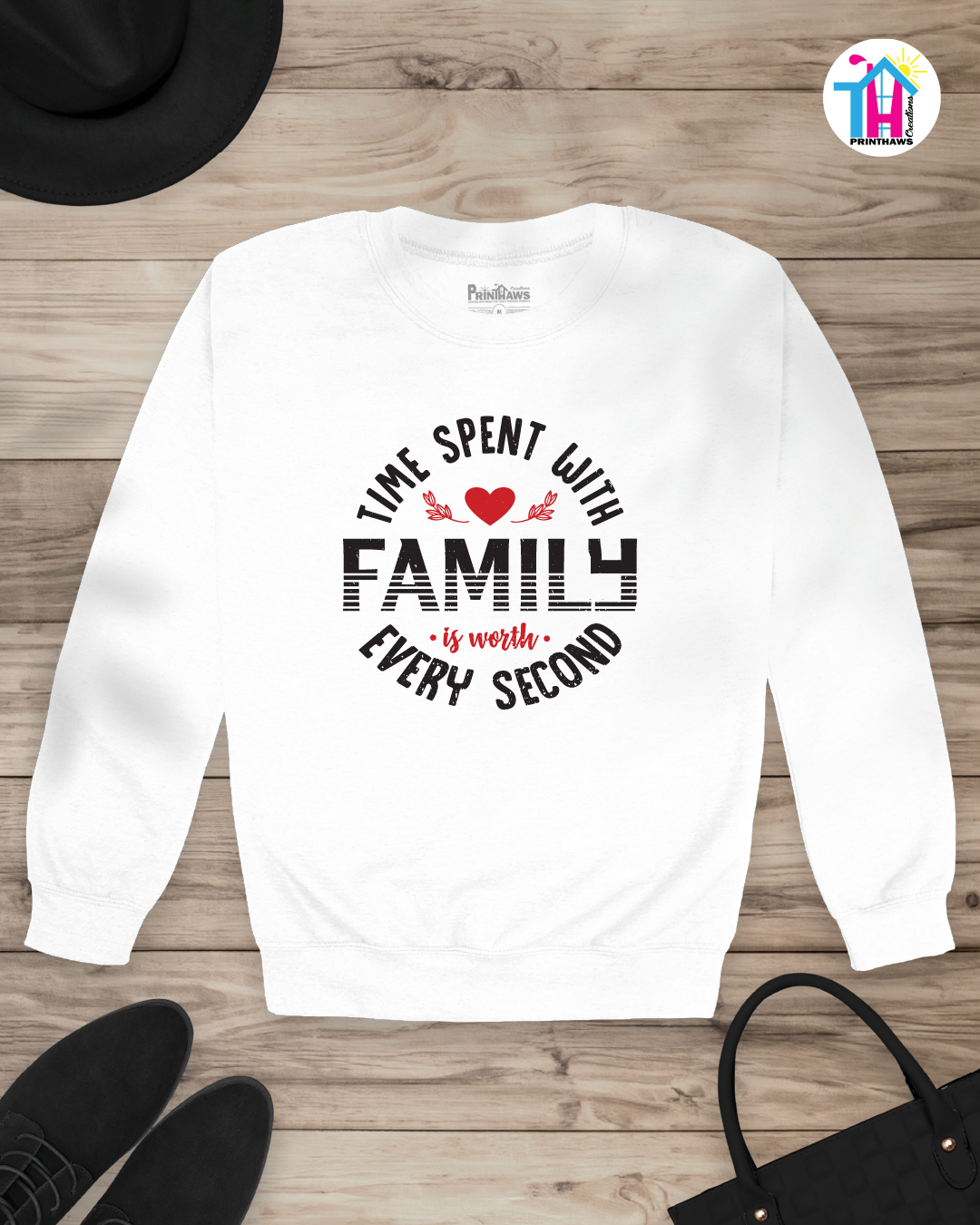 Time Spent With Family Long Sleeve By Printhaws Creations