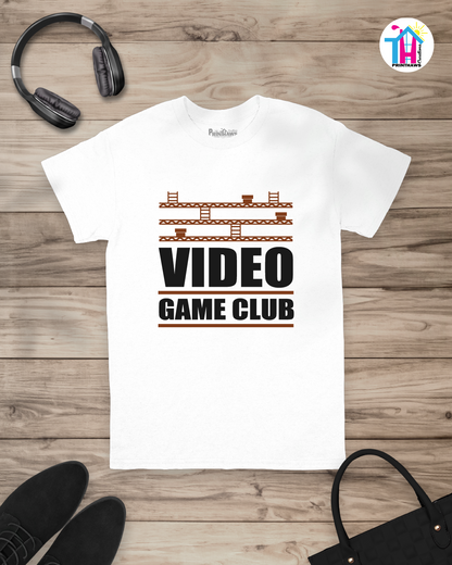 Video Game Club - Jeri Kid Gamer T-Shirt By Printhaws Creations