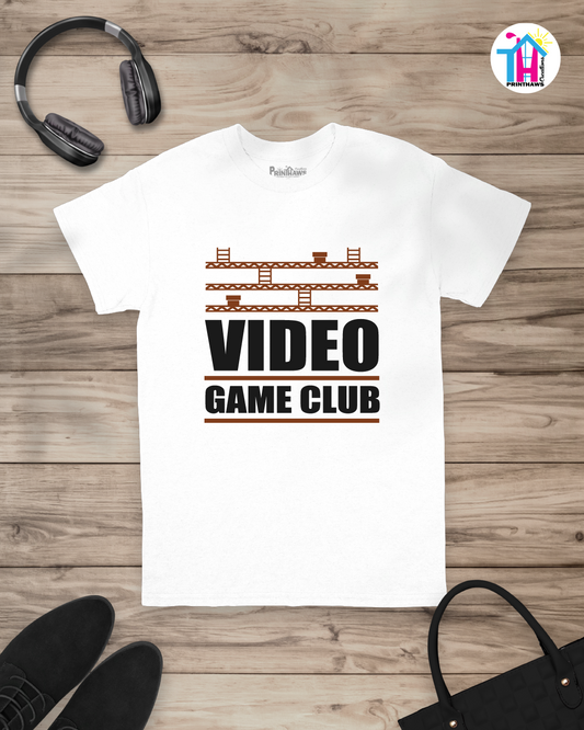 Video Game Club - Jeri Kid Gamer T-Shirt By Printhaws Creations