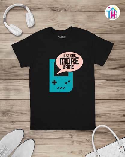 Just One More - Jeri Kid Gamer T-Shirt By Printhaws Creations