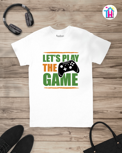 Let's Play The Game - Jeri Kid Gamer T-Shirt By Printhaws Creations