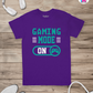 Gaming Mode On - Jeri Kid Gamer T-Shirt By Printhaws Creations