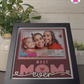 Best Mom Ever - Crafted Memoirs Photo Frame By Printhaws Creations, Matte Black Frame, In A Refined Range Of Colors, 8x8 Frame Holds (4R) Photo - For Mom