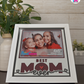 Best Mom Ever - Crafted Memoirs Photo Frame By Printhaws Creations, Matte White Frame, In A Refined Range Of Colors, 8x8 Frame Holds (4R) Photo - For Mom
