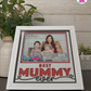 Best Mummy Ever - Crafted Memoirs Photo Frame By Printhaws Creations, Matte White Frame, In A Refined Range Of Colors, 8x8 Frame Holds (4R) Photo - For Mom