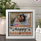 Happy Halloween - Crafted Memoirs Photo Frame By Printhaws Creations, Matte White Frame, In A Refined Range Of Colors, 8x8 Frame Holds (4R) Photo - For Holiday Celebrations