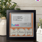 I Love You Mom - Crafted Memoirs Photo Frame By Printhaws Creations, Matte Black Frame, In A Refined Range Of Colors, 8x8 Frame Holds (4R) Photo - For Mom