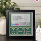 I Love You Mom - Crafted Memoirs Photo Frame By Printhaws Creations, Matte Black Frame, In A Refined Range Of Colors, 8x8 Frame Holds (4R) Photo - For Mom