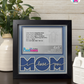 I Love You Mom - Crafted Memoirs Photo Frame By Printhaws Creations, Matte Black Frame, In A Refined Range Of Colors, 8x8 Frame Holds (4R) Photo - For Mom