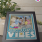 Vacation Vibes - Crafted Memoirs Photo Frame By Printhaws Creations, Matte Black Frame In Sapphire Blue, Twilight Serenade Theme (Colorplay, Dynamic), 8x8 Frame Holds (4R) Photo - For Summer Days