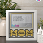 We Love You Mom - Crafted Memoirs Photo Frame By Printhaws Creations, Matte White Frame, In A Refined Range Of Colors, 8x8 Frame Holds (4R) Photo - For Mom