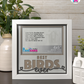 Best Birds Ever - Crafted Memoirs Photo Frame By Printhaws Creations, Matte White Frame In Boulder Brown, Sunbeam Bliss Theme (Light, Radiant), 8x8 Frame Holds (4R) Photo -  For Your Pets