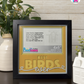 Best Birds Ever - Crafted Memoirs Photo Frame By Printhaws Creations, Matte Black Frame, In A Refined Range Of Colors, 8x8 Frame Holds (4R) Photo - For Your Pets