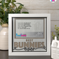 Best Bunnies Ever - Crafted Memoirs Photo Frame By Printhaws Creations, Matte White Frame In Boulder Brown, Sunbeam Bliss Theme (Light, Radiant), 8x8 Frame Holds (4R) Photo -  For Your Pets