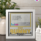 Best Bunny Ever - Crafted Memoirs Photo Frame By Printhaws Creations, Matte White Frame In Topaz Yellow, Sunbeam Bliss Theme (Light, Radiant), 8x8 Frame Holds (4R) Photo -  For Your Pets