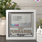 Best Furbabies Ever - Crafted Memoirs Photo Frame By Printhaws Creations, Matte White Frame In Boulder Brown, Sunbeam Bliss Theme (Light, Radiant), 8x8 Frame Holds (4R) Photo -  For Your Pets