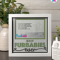 Best Furbabies Ever - Crafted Memoirs Photo Frame By Printhaws Creations, Matte White Frame In Emerald Green, Sunbeam Bliss Theme (Light, Radiant), 8x8 Frame Holds (4R) Photo -  For Your Pets