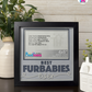 Best Furbabies Ever - Crafted Memoirs Photo Frame By Printhaws Creations, Matte Black Frame In Moonstone Gray, Sunbeam Bliss Theme (Light, Radiant), 8x8 Frame Holds (4R) Photo -  For Your Pets