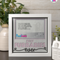 Best Furbabies Ever - Crafted Memoirs Photo Frame By Printhaws Creations, Matte White Frame In Quartz Pink, Sunbeam Bliss Theme (Light, Radiant), 8x8 Frame Holds (4R) Photo -  For Your Pets