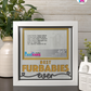 Best Furbabies Ever - Crafted Memoirs Photo Frame By Printhaws Creations, Matte White Frame In Topaz Yellow, Midnight Joy Theme (Dark, Radiant), 8x8 Frame Holds (4R) Photo -  For Your Pets