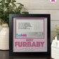 Best Furbaby Ever - Crafted Memoirs Photo Frame By Printhaws Creations, Matte Black Frame In Quartz Pink, Sunbeam Bliss Theme (Light, Radiant), 8x8 Frame Holds (4R) Photo -  For Your Pets