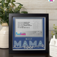 Best Mama Ever - Crafted Memoirs Photo Frame By Printhaws Creations, Matte Black Frame, In A Refined Range Of Colors, 8x8 Frame Holds (4R) Photo - For Mom