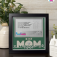 Best Mom Ever - Crafted Memoirs Photo Frame By Printhaws Creations, Matte Black Frame, In A Refined Range Of Colors, 8x8 Frame Holds (4R) Photo - For Mom