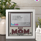 Best Mom Ever - Crafted Memoirs Photo Frame By Printhaws Creations, Matte White Frame, In A Refined Range Of Colors, 8x8 Frame Holds (4R) Photo - For Mom