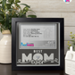 Best Mom Ever - Crafted Memoirs Photo Frame By Printhaws Creations, Matte Black Frame, In A Refined Range Of Colors, 8x8 Frame Holds (4R) Photo - For Mom